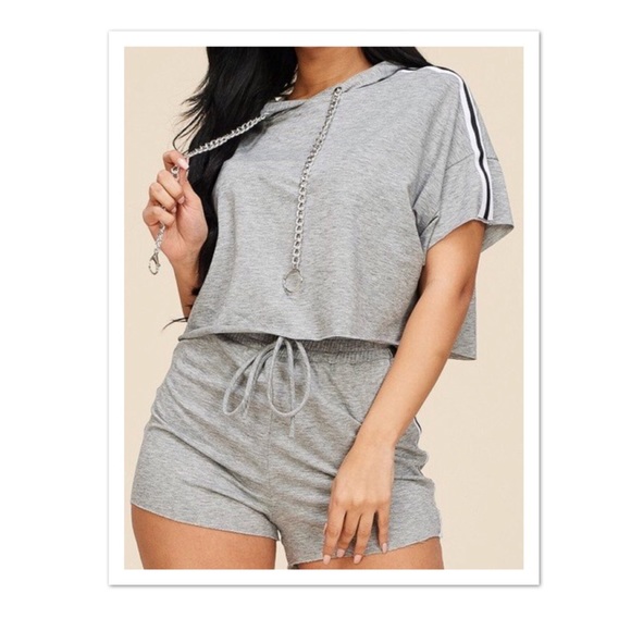 Hooded Terry Top - Picture 3 of 6